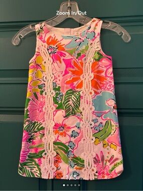 Lilly Pulitzer 20th anniversary girls dress.  Sz. XS 4/5